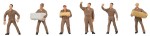 Faller 150941 Personel Kurierzy UPS 1:87 H0
