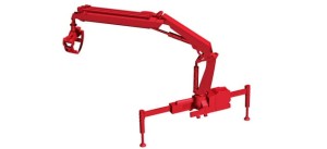 Herpa 054140 	Hiab Ladekran X-HIPRO 232 E-3 z chwytakiem  