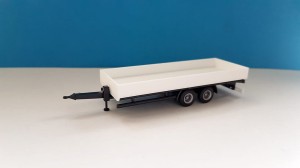 Herpa 076920 Przyczepa ciężarowa tandem niskopodwoziowa
