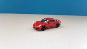 Herpa 420563 Porsche 911 Carrera 4S Coupé, indisch red (czarne felgi, PORSCHE) 
