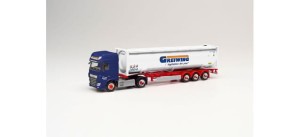 Herpa 312004 DAF XF SSC Euro6 40 ft. Drucksilocontainer Greiwing 1:87