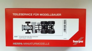 Herpa 084901 Podwozie Mercedes-Benz Actros Giga/Big/Stream 6x4 2 szt. 