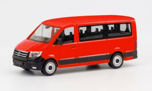 Herpa 095846 VW Crafter Bus FD czerwony