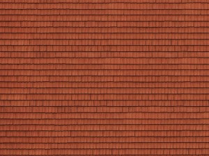 Noch 56670 Płyta dekoracyjna dachówka 25 x 12,50 cm