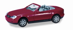 Herps 012188-006 Mercedes-Benz SLK, bordeauxviolett Minikit