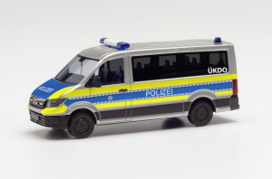 Herpa 096195 MAN TGE Bus Polizei Wiesbaden
