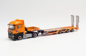 Herpa 313308 Mercedes-Benz Actros Streamspace 2.5 Goldhofer Allrounder Rolf Riedel 