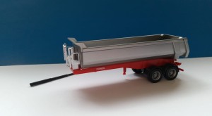 Herpa 076036-002 Naczepa wywrotka Carnehl 2-oś