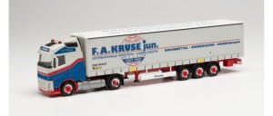 Herpa 313407 Volvo FH Gl. LNG F.A.Kruse 