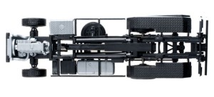 Herpa 084277 Podwozie Mercedes z hydrauliką