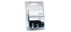 Herpa 083577 Opony z felgami chrom do naczep 60 szt. 