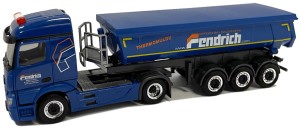 Herpa 944595 Mercedes Actros Streamspace 2.3 wywrotka termo Fendrich Bocholt 1:87
