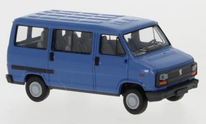 Brekina 34905 Peugeot J5 Bus blue 
