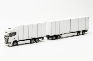 Herpa 315319 Scania CS 20 HD Swedencombi, white