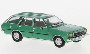 PCX870401 Opel Rekord D Caravan, metallic green 1:87