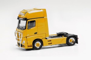 Herpa 311533-004 Mercedes Actros Gigaspace żółty