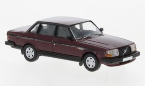 PCX870418 Volvo 240 dark red metallic