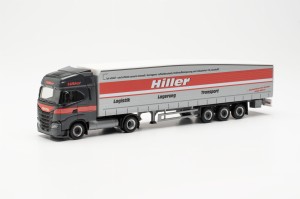 Herpa 315548 Iveco S-Way Hiller Logistik