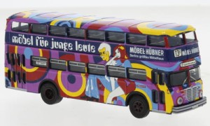 Brekina 61261 Bussing D2U Doppeldecker BVG Pop-Bus