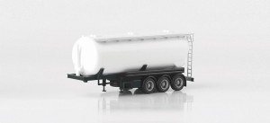 Herpa 075848-002 Naczepa Feldbinder Silo 42m3			