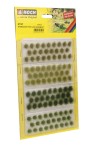 NOCH 07127 Kępy traw odcienie zieleni 104 szt 6 mm