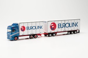 Herpa 316552 Scania CR 20 HD Swedencombi Eurolink