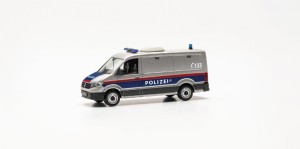 Herpa 097406 VW Crafter Polizei Austria