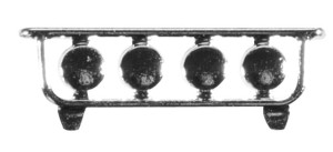 Herpa 052245 Halogeny na zderzak  8 szt.