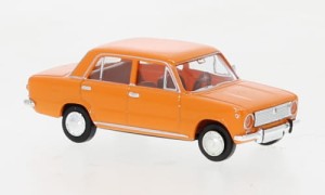 Brekina 22415 FIAT 124 orange