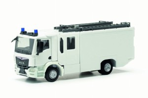 Herpa 085762 MAN TGM CC Z-Cab Straż Pożarna Minikit 2 szt. 