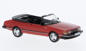 PCX870669 Saab 900 Cabriolet red