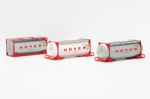 Herpa 076500-006	Tankcontainer SET Hoyer