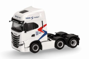 Herpa 317115 Iveco S-Way 6x2 TEST THE NEW WAY