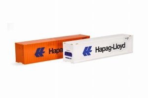 Herpa 076449-006 Container-Set 2 x 40 ft. Hapag Lloyd