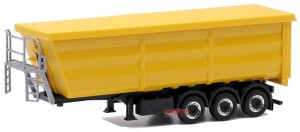 Herpa Naczepa wywrotka stalowe burty ginster yellow