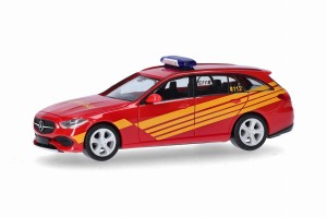 Herpa 097833 Mercedes-Benz C-Klasse T-Modell Pojazd dowodzenia Straż Pożarna