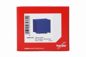 Herpa 053594-003 Kontenery 10 ft. 2 szt. 