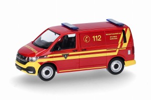 Herpa 097932 VW T6.1 Halbbus Feuerwehr MTU/MAN München