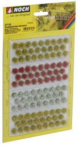 NOCH 07135 Kępki traw kwitnące 104 szt. 6 mm