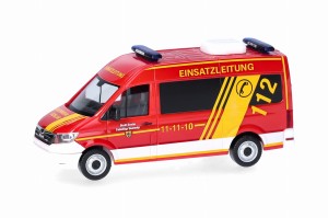 Herpa 098045 MAN TGE Bus  HD Feuerwehr