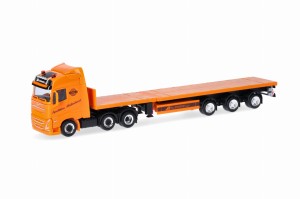 Herpa 318006 Volvo FH GL 2020 Teletrailer Spedition Hollenhorst
