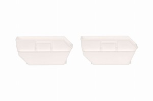 Herpa 054607 Kontener (duży) biały 2 szt. 