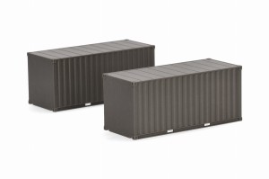 Herpa 747134 2x 20ft Container Wojsko
