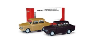 Herpa 013901-002 Trabant 601 Limousine 2 szt. Minikit 