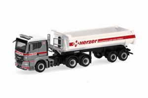 Herpa 319164 MAN TGS TN wyqrotka Herzer