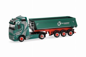 Herpa 318525 Volvo FH GL 2020 wywrotka Kiefl Transport 