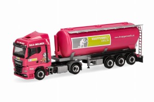 Herpa 318129 (WO)MAN TGX GM Silo-Sattelzug Melmer