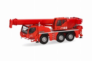 Herpa 098083 Dźwig Liebherr Mobilkran LTM 1045 Feuerwehr Wien