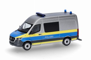 Herpa 098304 Mercedes-Benz Sprinter '18  Polizei
