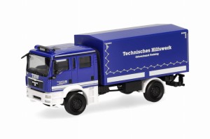 Herpa 098311 MAN TGM Techniczny THW